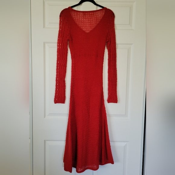 Anthropologie Red Sparrow Alamosa Sweater Dress XS - Picture 7 of 7